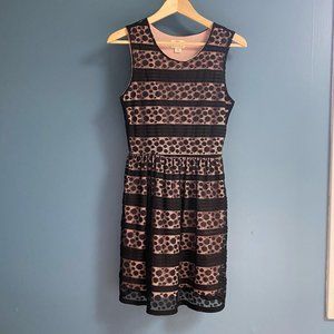 Black & pink One Clothing polka dot dress